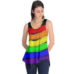 Rainbow Sleeveless Tunic