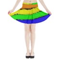 Rainbow Mini Flare Skirt View3