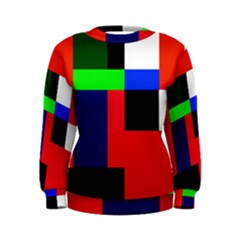 Colorful Abstraction Women s Sweatshirt by Valentinaart