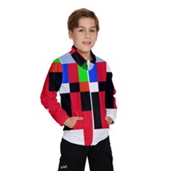 Colorful Abstraction Wind Breaker (kids) by Valentinaart