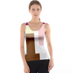 Colorful Abstraction Tank Top by Valentinaart