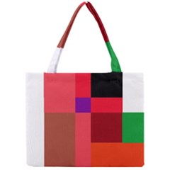 Colorful Abstraction Mini Tote Bag by Valentinaart