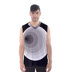 Gray Abstraction Men s Basketball Tank Top by Valentinaart