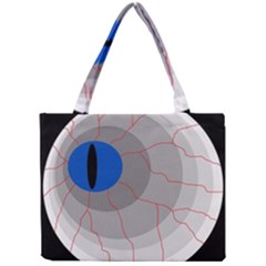 Blue Eye Mini Tote Bag by Valentinaart