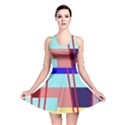 Abstract landscape Reversible Skater Dress View1