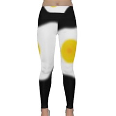 Egg Yoga Leggings by Valentinaart