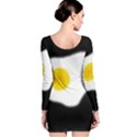 Egg Long Sleeve Velvet Bodycon Dress View2