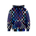 Blue abstraction Kids  Zipper Hoodie View1