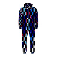 Blue Abstraction Hooded Jumpsuit (kids) by Valentinaart