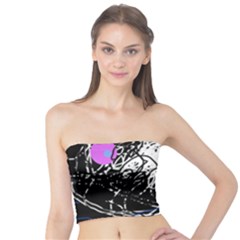 Neon Fish Tube Top by Valentinaart