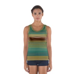 Watercolors                                                                                      Women s Sport Tank Top by LalyLauraFLM