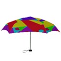 Colorful abstract design Mini Folding Umbrellas View3