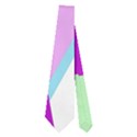 Purple geometric design Neckties (Two Side)  View2