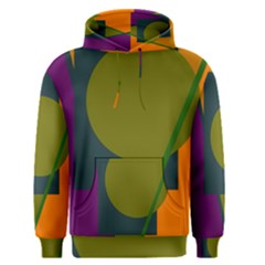 Geometric Abstraction Men s Pullover Hoodie by Valentinaart