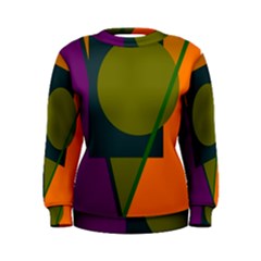 Geometric Abstraction Women s Sweatshirt by Valentinaart