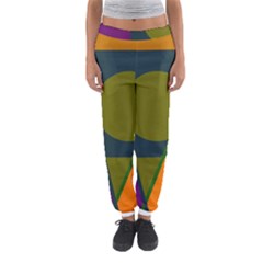 Geometric Abstraction Women s Jogger Sweatpants by Valentinaart