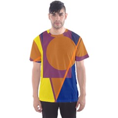 Geometric abstract desing Men s Sport Mesh Tee