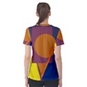 Geometric abstract desing Women s Sport Mesh Tee View2