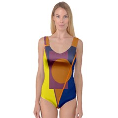 Geometric Abstract Desing Princess Tank Leotard  by Valentinaart