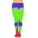 Colorful geometric design Women s Tights View1