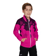 Pink Dots Wind Breaker (kids) by Valentinaart