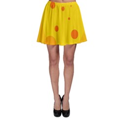 Abstract Sun Skater Skirt by Valentinaart