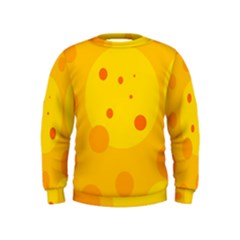 Abstract Sun Kids  Sweatshirt by Valentinaart