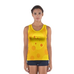 Abstract Sun Women s Sport Tank Top  by Valentinaart