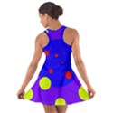 Purple and yellow dots Racerback Dresses View2