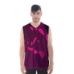 Abstract Design Men s Basketball Tank Top