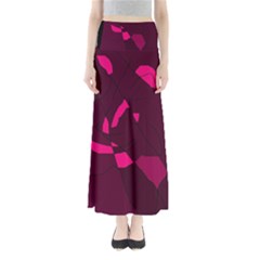 Abstract Design Maxi Skirts