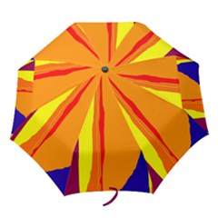 Hot Colorful Lines Folding Umbrellas