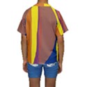 Colorful lines Kid s Short Sleeve Swimwear View2