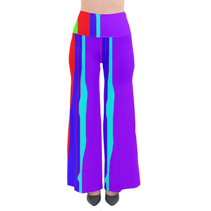 Colorful decorative lines Pants