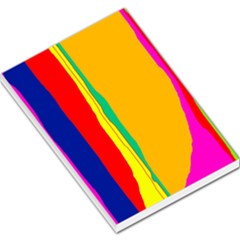 Colorful Lines Large Memo Pads