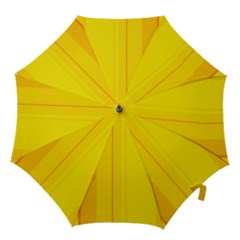 Yellow Lines Hook Handle Umbrellas (small)