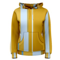 Yellow Elegant Lines Women s Pullover Hoodie by Valentinaart