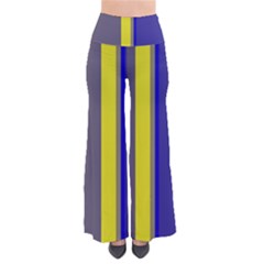 Blue And Yellow Lines Pants