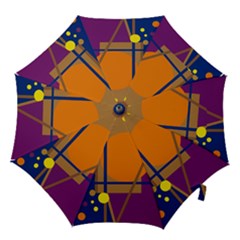 Decorative Abstract Design Hook Handle Umbrellas (medium)