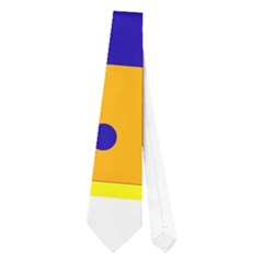 Colorful Abstraction Neckties (one Side)  by Valentinaart