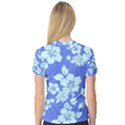 Hawaiian Sky Women s V-Neck Sport Mesh Tee View2