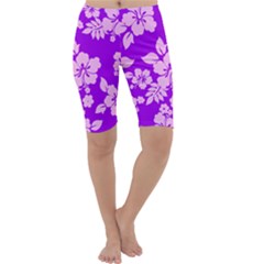 Hawaiian Sunset Cropped Leggings  by AlohaStore