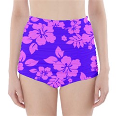 Hawaiian Evening High-waisted Bikini Bottoms by AlohaStore