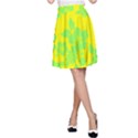 Bright Hawaiian A-Line Skirt View1