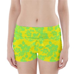 Bright Hawaiian Boyleg Bikini Wrap Bottoms by AlohaStore