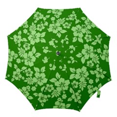 Green Hawaiian Hook Handle Umbrellas (small)