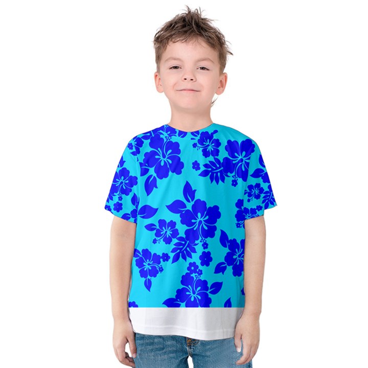 Hawaiian Ocean Kid s Cotton Tee