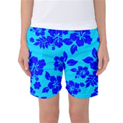 Hawaiian Ocean Women s Basketball Shorts by AlohaStore