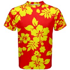 Hawaiian Sunshine Men s Cotton Tee by AlohaStore