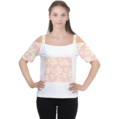 Pastel Hawaiian Women s Cutout Shoulder Tee by AlohaStore